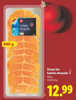 Lidl Ocean Sea Salmón ahumado oferta