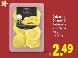 Lidl DELUXE Girasoli de burrata y pistacho oferta