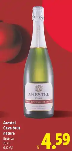 Lidl ARESTEL Cava brut nature oferta