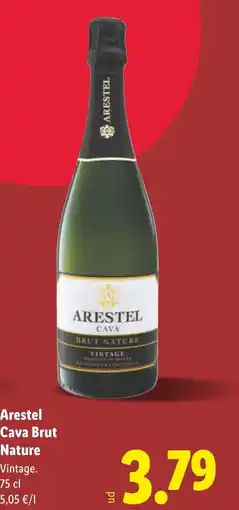 Lidl ARESTEL Cava Brut Nature oferta