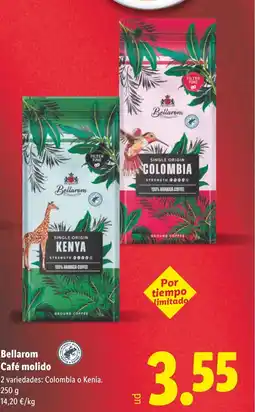 Lidl BELLAROM Café molido oferta