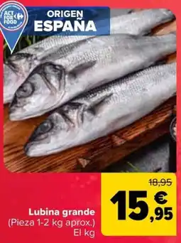 Carrefour Lubina grande oferta