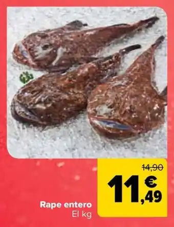 Carrefour Rape entero oferta