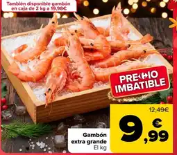 Carrefour Gambón extra grande oferta