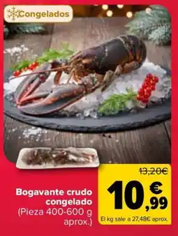 Carrefour Bogavante crudo congelado oferta