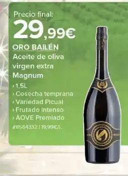 Costco ORO BAILÉN Aceite de oliva virgen extra Magnum oferta