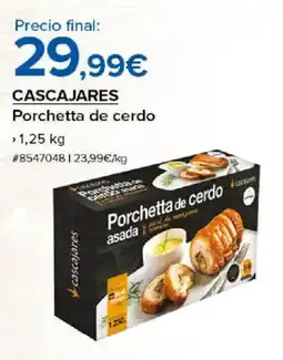 Costco CASCAJARES Porchetta de cerdo oferta