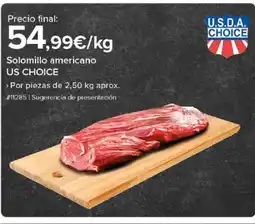 Costco Solomillo americano oferta