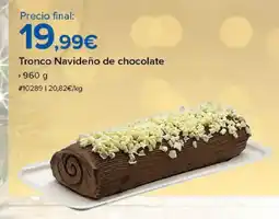 Costco Tronco Navideño de chocolate oferta
