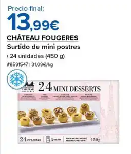 Costco CHÂTEAU FOUGERES Surtido de mini postres oferta