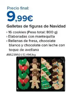 Costco Galletas de figuras de Navidad oferta