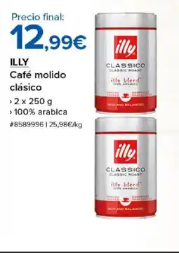 Costco ILLY Café molido oferta