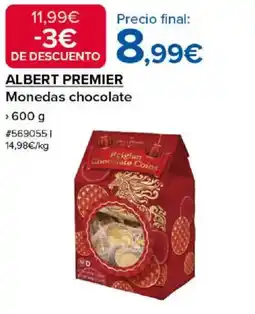 Costco ALBERT PREMIER Monedas chocolate oferta