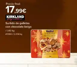 Costco KIRKLAND Surtido de galletas con chocolate belga oferta