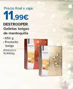 Costco DESTROOPER Galletas belgas de mantequilla oferta
