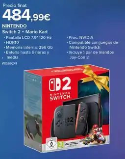 Costco NINTENDO Switch 2 + Mario Kart oferta