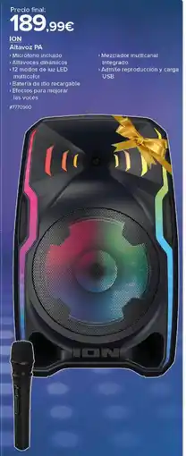Costco ION Altavoz PA oferta