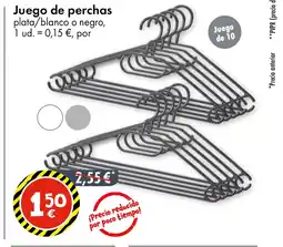 TEDi Juego de perchas oferta