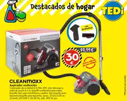 TEDi CLEANMOXX Aspirador multiciclón oferta