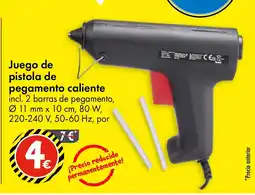 TEDi Juego de pistola de pegamento caliente oferta