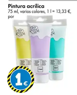 TEDi Pintura acrílica oferta