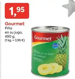 Suma Supermercados GOURMET Piña en su jugo oferta