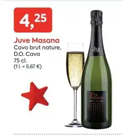 Suma Supermercados JUVE MASANA Cava brut nature, D.O. Cava oferta