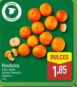 ALDI Mandarina oferta