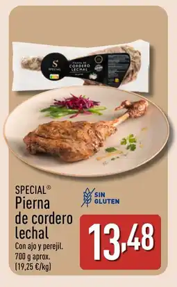 ALDI SPECIAL Pierna de cordero lechal oferta