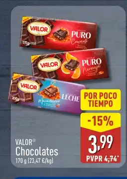 ALDI VALOR Chocolates oferta