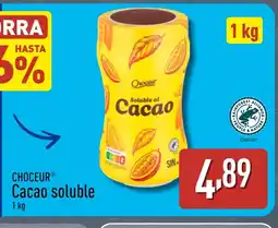 ALDI CHOCEUR Cacao soluble oferta