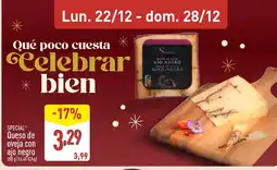 ALDI SPECIAL Queso de oveja con ajo negro oferta