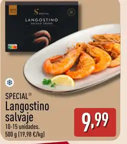 ALDI SPECIAL Langostino salvaje oferta