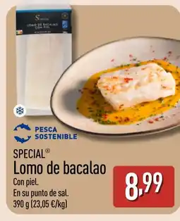 ALDI SPECIAL Lomo de bacalao oferta