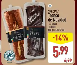 ALDI SPECIAL Tronco de Navidad oferta