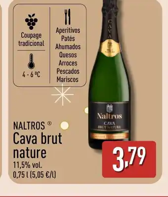 ALDI NALTROS Cava brut nature oferta