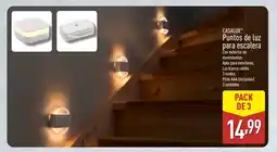 ALDI CASALUX Puntos de luz para escalera oferta