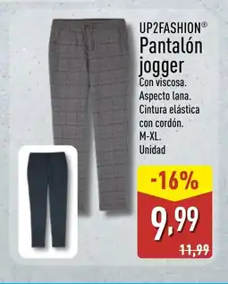 ALDI UP2FASHION Pantalón jogger oferta