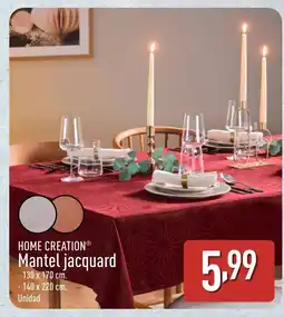 ALDI HOME CREATION Mantel jacquard oferta