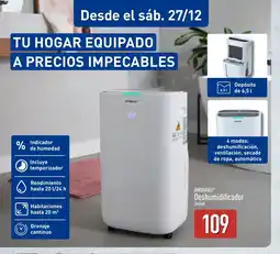 ALDI AMBIANO Deshumidificador oferta
