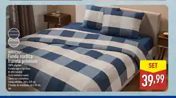 ALDI NOVITESSE Funda nórdica franela prémium oferta