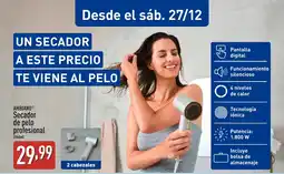 ALDI AMBIANO Secador de pelo profesional oferta