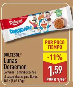 ALDI DULCESOL Lunas Doraemon oferta