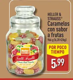 ALDI HELLER & STRAUSS Caramelos con sabor a frutas oferta