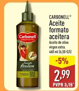 ALDI CARBONELL Aceite formato aceitera oferta