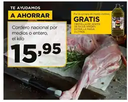 Alimerka Cordero nacional por medios o entero oferta