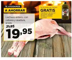 Alimerka Lechazo entero, con cabeza y asadura oferta