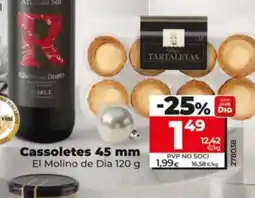 Dia EL MOLINO DE DIA Cassoletes 45 mm oferta
