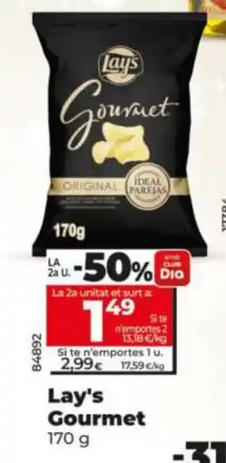 Dia LAY'S Gourmet oferta
