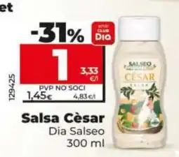 Dia DIA SALSEO Salsa Cèsar oferta